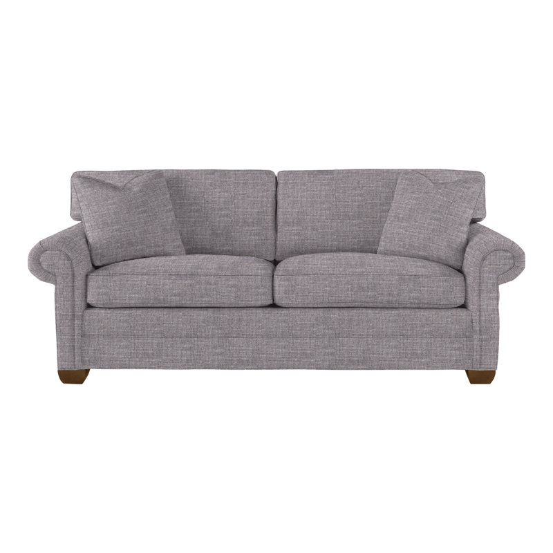 Canapé American Bungalow, Chenille nomade ardoise Crypton®, La Havane