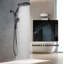 Combinaison luxueuse de pomme de douche double-112554675