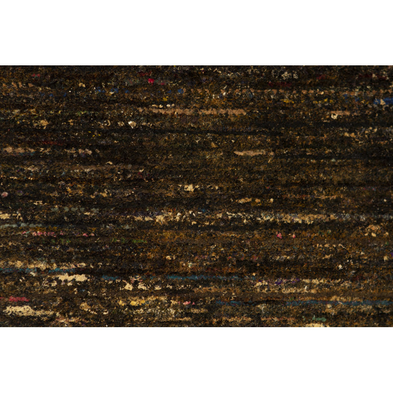 Silk Area Rug in Charcoal