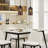 Mini Industrial Black Pendant Light Fixture (D4.72")