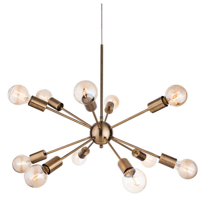 Pendants - Light Unique/Statement Pendant, Antique Brass, Small