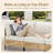 Outdoor Wicker Sofa with Csuhions