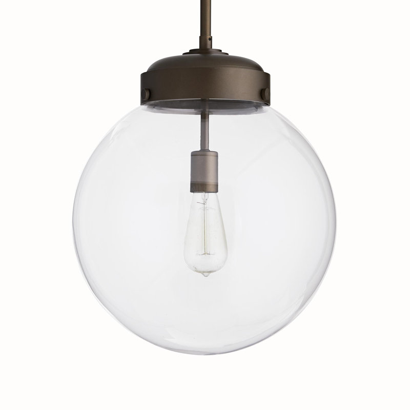 Reeves Outdoor Pendant, Aged Brass
