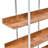 5-Tier Bookcase Home Office Open Bookshelf, Vintage Industrial Style Shelf With Metal Frame-373284263