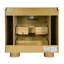 Genoa 60. in. W Quartz 4 Drawer Double Bathroom Vanity-1458339370