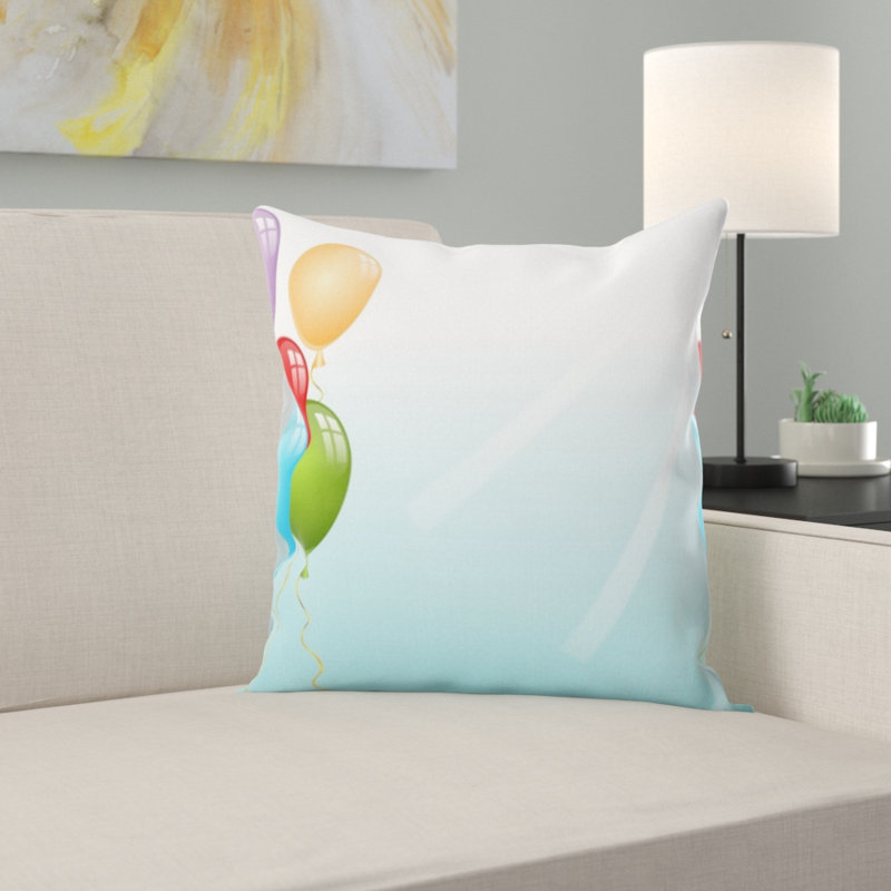Housse et insert de coussin carré Balls