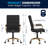Whitney Ergonomic Upholstered Mid-Back Swivel Office Chair-1288295266-1288295264