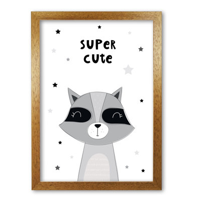 Super Cute Raccoon - Print