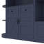 Armoire de vestibule multifonctionnelle gauche-droite avec rangement et 4 crochets-774339721