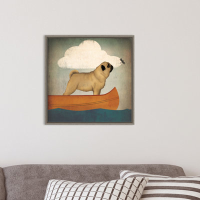 Reproduction d’art sur toile, "Carlin Canoe co" par Ryan Fowler
