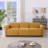 93" Length , Fashionable Modular Sofa, Iron Frame,   Chenille Sofa-2089496565