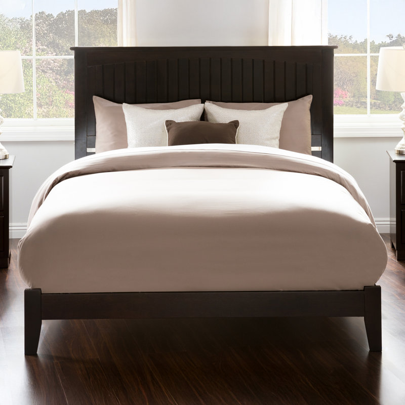 Kindig Low Profile Foundation Bed, Queen, Espresso