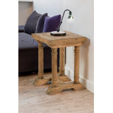 Bovey Solid Wood Top End Table