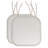 Cameron Memory Foam No Slip Back 16" x 16" Chair Pad Cushion with Ties-1230411942-1258424310