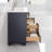 Acclaim 28 In. Dark Gray Single Sink Bath Vanity With Carrara Quartz Top And Undermount Porcelain Sink-472937181