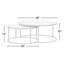 Shagreen Nesting Coffee Table-1832428906-1832428905