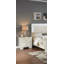 Table de chevet en bois classique et luxueuse classique 1pc