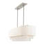 Lustre carré / rectangulaire en cristal pour îlot de cuisine 5 lumières Claudelle-1452046229-1452046234