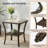Hand-woven Pe Rattan Double-layer Side Table