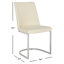 Chaise d'appoint chromée argentée Chromium-15477411