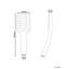 Shower Head and Hose Kit AMAJA-715048166