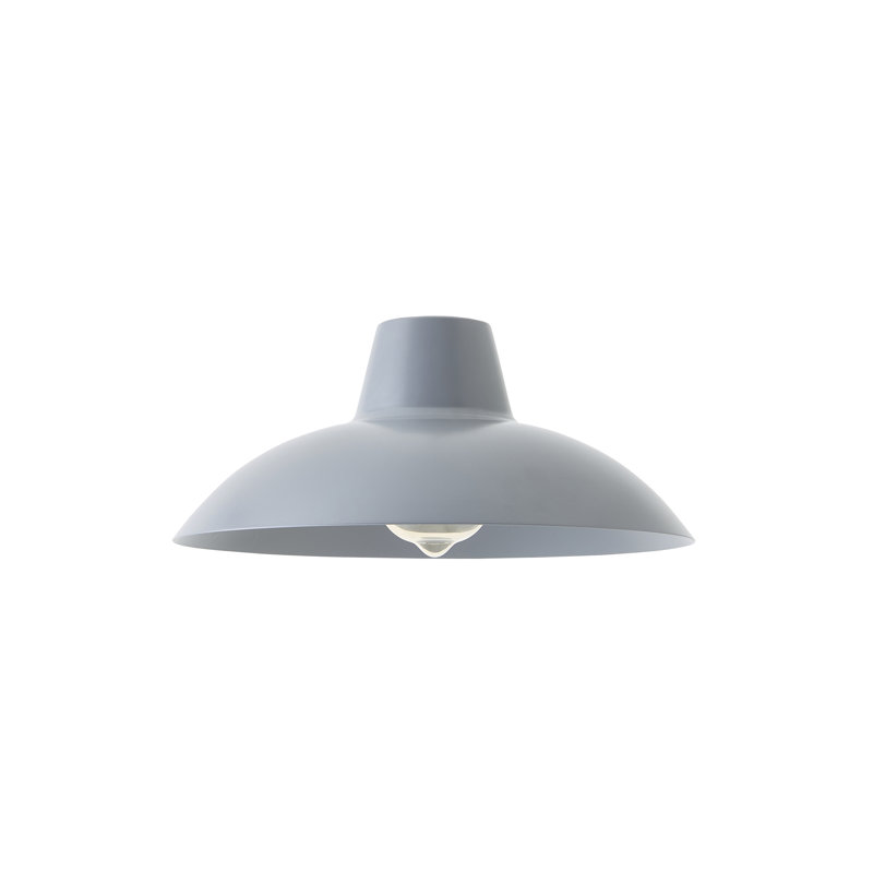 12.2cm H Metal Bowl Pendant Shade ( Clip On ), Dark Grey