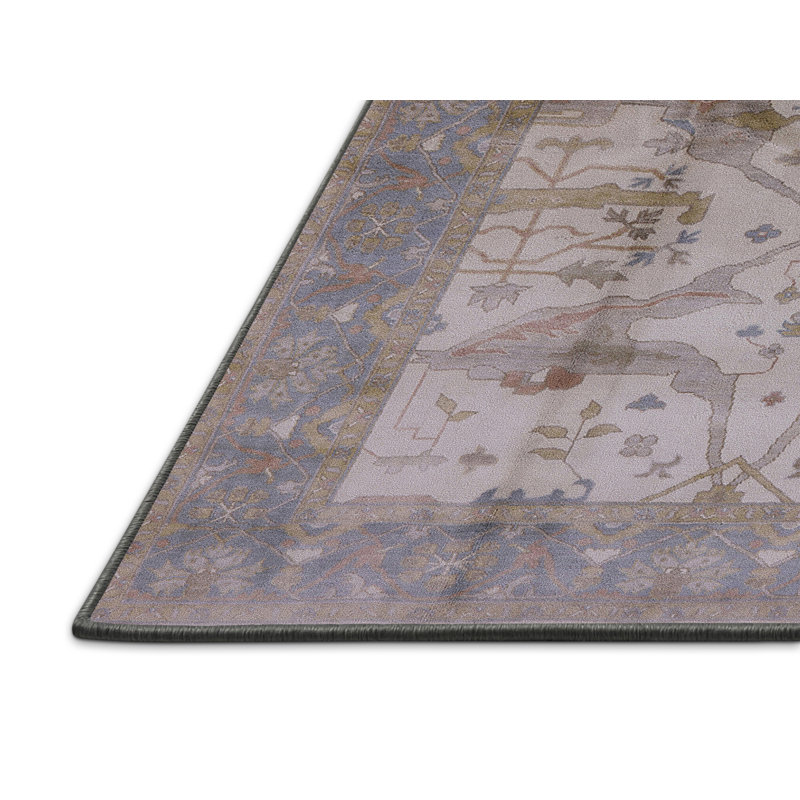 Tapis oriental gris, Rectangle 2 pi x 4 pi