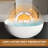 KAKUSIGA 55" Freestanding Deep Soaking Bathtub, Matte White Solid Surface Stone Resin Tub