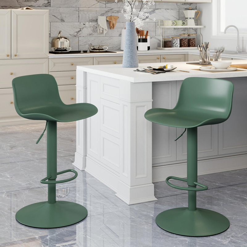 Tabouret de bar Beora, 2, Vert
