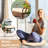 Set of 4 21'' x 21'' Chair Seat Cushion Pads Patio Beige-826787847-826787845