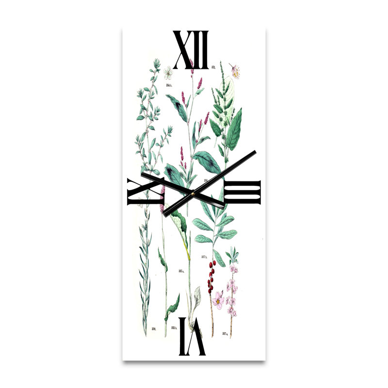 Horloge murale Plants, Grand