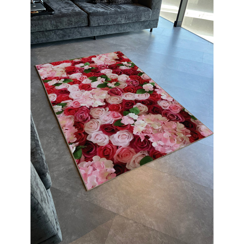 Tapis décoratif moderne Mira, Tapis de couloir 3 pi 9,81 po x 6 pi 6,74 po