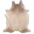 Custom Genuine Light Champagne Cowhide Rug-765240174