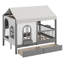 House Bed With Large Drawers-676225263