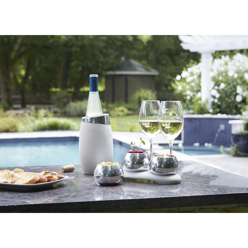 Nambé Forte Stainless Steel Condiment Server