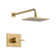 Vero 14 Series Single-Function Shower Faucet Set, Shower Valve Trim Kit