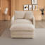 Chenille Sofa Set with Versatile Modular Ottoman-1739525643
