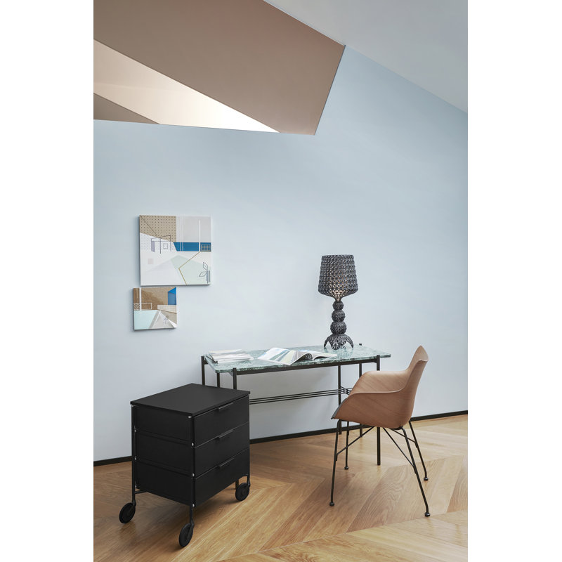 Kabuki LED Table Lamp, Black