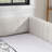 Daybed with trundle - upholstered sofa bed, vertical stripes, linen fabric-1149676570-1149676572