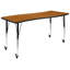 Ensemble de table d'activité pliable flexible en stratifié de 76 po Goddard Mobile-51954572-51954571