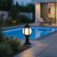 Lampe sur pied d'extérieur 19,7 po
