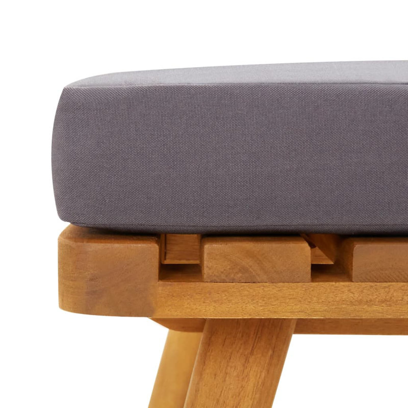 Chaise de patio avec coussins Burnabbie