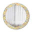 Huldar Glass Flat Wall Mirror