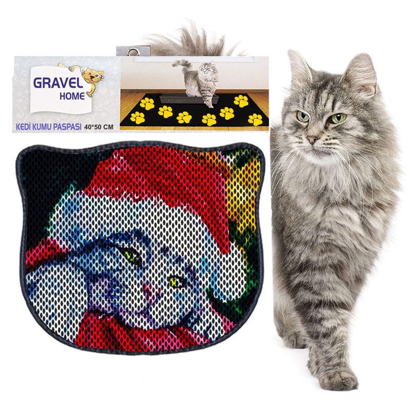 Tapis de litière pour chat