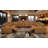Bechper Top-Grain Leather Reclining Modular Sectional-508793844