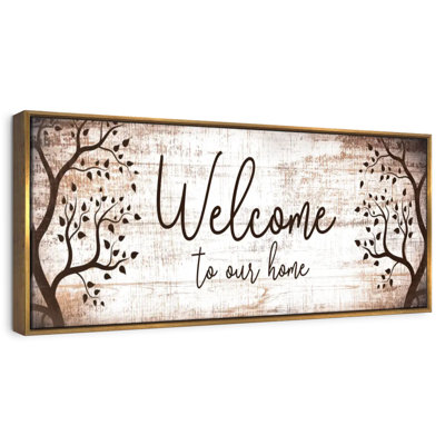 Bienvenue chez nous, typographie I