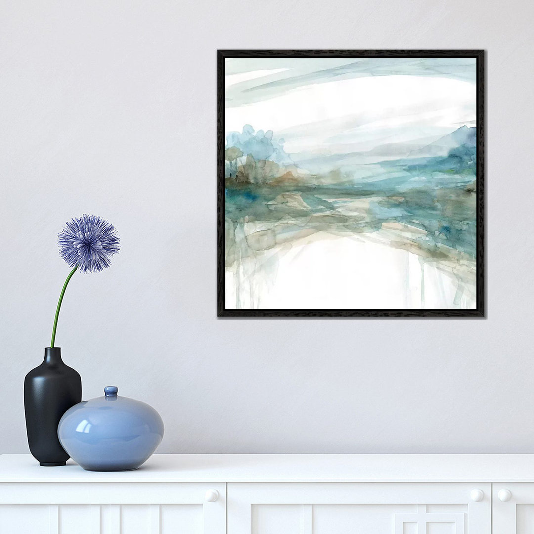Shimmering Treeline II by Carol Robinson - Painting on Canvas