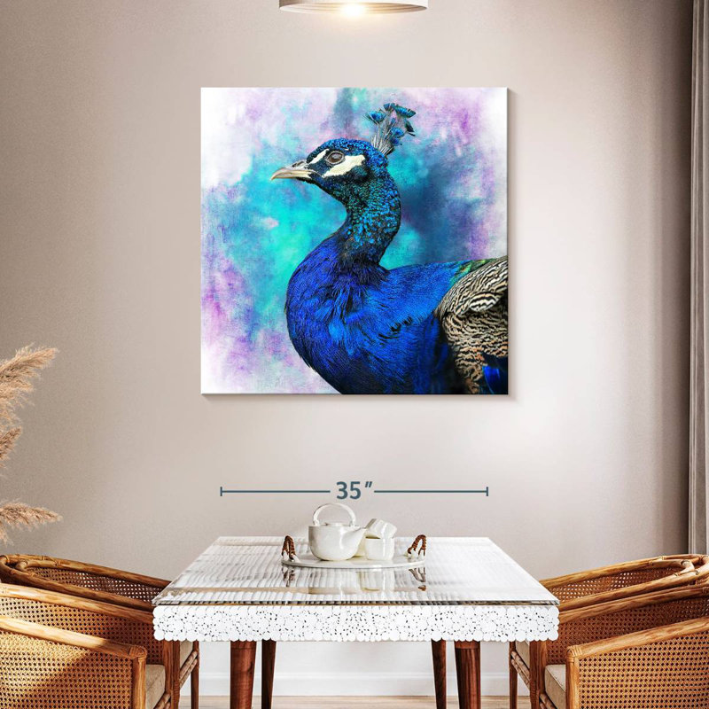 Brampt Proud Blue Peacock