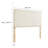 Modway Sparta Solid Wood Headboard-96356043-96356051