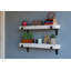 Tablette en bois de grange récupéré 2 pièces Chumbley-859427477-859427472